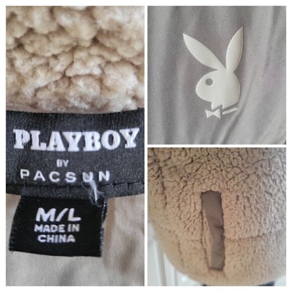 Playboy By PacSun Apres Ski Puffer Jacket- M/L - Picture 8 of 9